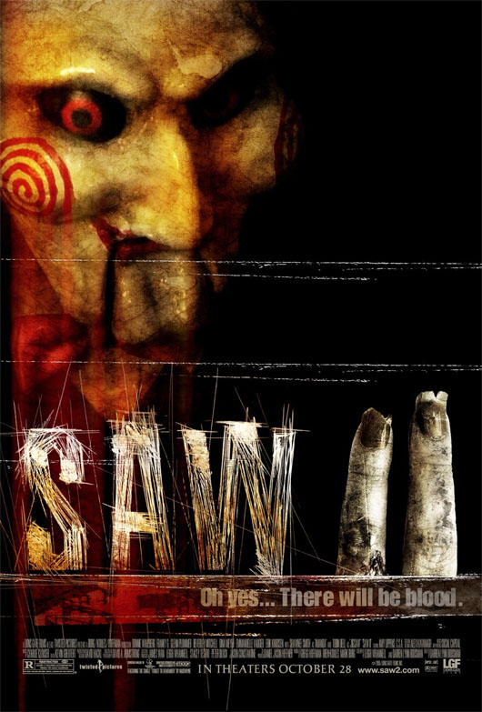 Saw II movie poster